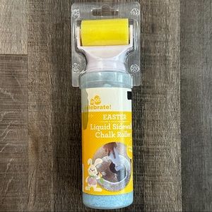 💞 New Blue Liquid Sidewalk Chalk In Roller Bottle